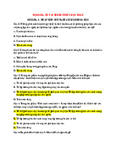 150 câu trắc nghiệm Chủ nghĩa xã hội khoa học- Trường đại học Văn Lang