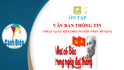 Bài 10. Văn bản thông tin | Bài giảng PowerPoint Dạy Thêm Văn 6 | Cánh diều