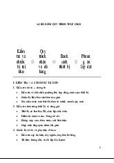 Sơ đồ khối quy trình thực hiện pa tập kết và lắp đặt thiết bị | Thực tập cơ bản | Trường Đại học Bách khoa Hà Nội