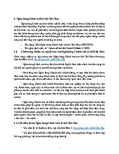 Lý thuyết Ngân hàng Chính sách xã hội |Đại học Nội Vụ Hà Nội