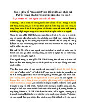 Quan niệm về con người của Hồ Chí Minh | Môn Tư tưởng Hồ Chí Minh - Đại học Sư phạm Thành phố Hồ Chí Minh