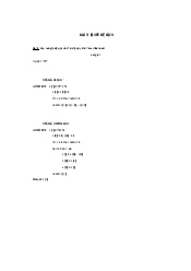 Bài tập về Đệ quy | Cấu trúc dữ liệu và giải thuật | Đại học Bách Khoa Hà Nội