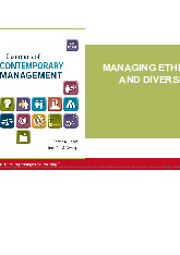 Chap 3: Managing Ethics & Diversity in Organizations môn Principles of Management | Trường Đại học Quốc tế, Đại học Quốc gia Thành phố Hồ Chí Minh