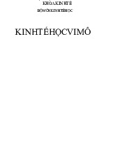 Chương 1  Tổng Quan Về Kinh Tế Học môn Kinh tế vi mô 1 | Học viện Tài chính