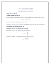 Công thức nghiệm lớp 9 | Học viện Hành chính Quốc gia