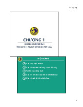 Chương 01 - Những Vấn Đề Cơ Bản Trong Thiết Kế Máy (ĐHGTVT). Môn Chi tiết máy (GTVT) | Trường Đại học Giao thông Vận tải.