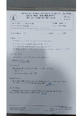 Đề thi cuối HKII học phần Hình học sơ cấp năm 2024 - 2025 | Trường Đại học Khoa học tự nhiên, Đại học Quốc gia Thành phố Hồ Chí Minh
