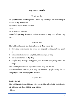 Soạn bài: Thu điếu Ngữ Văn 8 | Kết nối tri thức