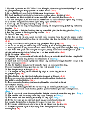 Câu hỏi đúng sai môn Kinh tế chính trị Mác-Lênin | Học viện Chính sách và Phát triển