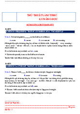 Kỹ năng đọc - Thủ thuật làm bài thi Toeic - Tiếng Anh cơ sở (FL1128) | Trường Đại học Bách khoa Hà Nội