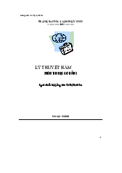Lý thuyết hàm -  Tin học cơ bản | Trường đại học Lao động - Xã hội