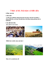 Ý thức xã hội khái niệm và cơ cấu│Đại học Sư phạm Hà Nội