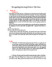 Tín ngưỡng thờ cúng tổ tiên | Môn Cơ sở văn hóa Việt Nam - Đại học Sư Phạm Hà Nội