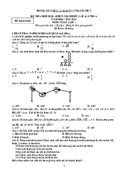 Đề học sinh năng khiếu Toán 7 năm 2023 – 2024 phòng GD&ĐT Thanh Thủy – Phú Thọ
