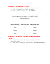 Lab 2 assignment Môn Principle of database management | Trường Đại học Quốc tế, Đại học Quốc gia Thành phố Hồ Chí Minh