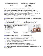 Đề thi thử tốt nghiệp THPT 2025 môn Vật lí bám sát đề minh họa - Đề 45