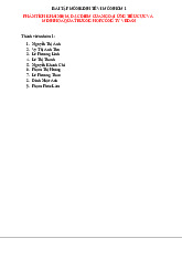 Phân tích khái niệm, đặc điểm của ngoại ứng tiêu cực và minh họa qua trường hợp công ty vedan môn Kinh tế vi mô | Trường Đại học Kinh Tế Quốc Dân