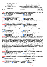 Đề Thi Thử Tốt Nghiệp THPT 2023 Môn GDCD Liên Trường Quảng Nam Có Đáp Án