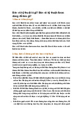 Bản vẽ kỹ thuật là gì? Bản vẽ kỹ thuật được dùng để làm gì?