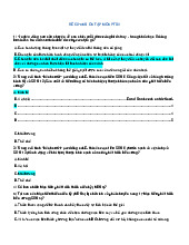 Đề cương ôn tập môn Phát triển bền vững | Đại học Kinh tế Thành phố Hồ Chí Minh