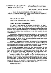 Bảng tự chấm điểm theo tiêu chí đánh giá đối với cá nhân không giữ chức vụ lãnh đạo, quản lý năm 2025