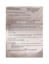 Đề thi hết  môn Kinh tế học đại cương năm học 2025-2026  - trường đại học Khoa học xã hội và nhân văn – Đại học quốc gia Hà Nội