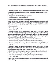 50 câu hỏi trắc nghiệm luật thi đua khen thưởng | Đại học Nội Vụ Hà Nội