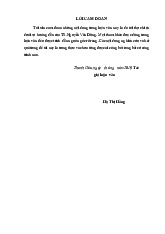 [TÀI LIỆU] Luận văn Quản lý các thiết chế văn hóa trên địa bàn phường Đông Vệ, thành phố Thanh Hóa, tỉnh Thanh Hóa