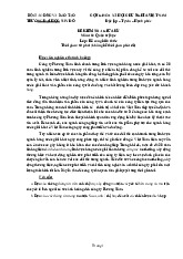 Kiểm tra cuối kỳ môn quản trị học | Đại học Tây Đô