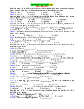 Đề ôn thi vào 10 môn anh cấu trúc mới 2025-2026 có đáp án-Đề 6