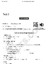 Test 3 Preparation Guide môn English Studies| Trường Đại học Thăng Long