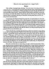 Phân tích nhân vật anh thanh niên - Lặng lẽ Sa Pa - Ngữ Văn 9