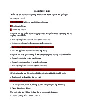 Câu Hỏi Ôn Tập Về Kinh Tế Vi Mô | Trường Đại học Kinh Tế - Luật