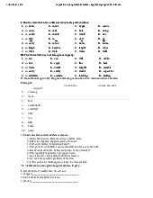 Superlative & Comparative Exercises - English Language Skills môn English Studies| Trường Đại học Thăng Long