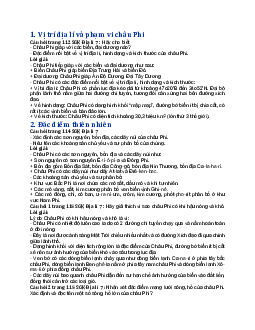 Giải SGK Địa lí 7 bài 9: Vị trí địa lí, phạm vi và đặc điểm tự nhiên châu Phi - Cánh Diều