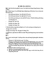 Đề Kiểm Tra Chương 2 - Lãi Suất và Phương Thức Thanh Toán | Môn Tài chính doanh nghiệp - Trường Cao đẳng Kinh tế Công nghiệp Hà Nội