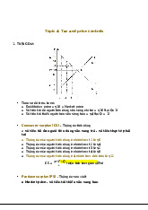Lec 4: Tax Effects on Consumer and Producer Surplus & Price Controls | Microeconomics | Trường Đại học Quốc tế, Đại học Quốc gia Thành phố Hồ Chí Minh