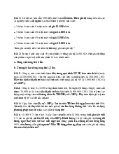 Bài tập môn học Kế toán tài chính | Học viện Báo chí và Tuyên truyền