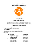 Bài tập lớn: Phân tích cung cầu thị trường vải thiều Bắc Giang môn Kinh tế vi mô | Học viện Ngân hàng