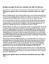 Những suy nghĩ về ước mơ, hoài bão của tuổi trẻ siêu hay