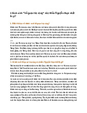 Chính sách “bế quan tỏa cảng” của triều Nguyễn thực chất là gì - Lịch sử 11