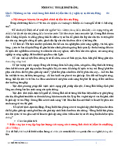 Đề cương môn lịch sử đảng  - Trường Đại học bách khoa - Đại học đà nẵng.