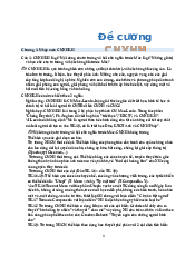 Đề cương ôn tập chủ nghĩa xã hội khoa học  | Đại học Lâm Nghiệp