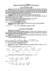 Bài tập môn Đầu tư tài chính | Trường Đại học ngân hàng Thành phố Hồ Chí Minh