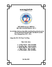 Phân tích ưu, nhược điểm của lý thuyết quỹ đầu tư nội bộ | Môn Kinh tế đầu tư - Đại học Kinh Tế Quốc Dân