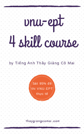 VNU-EPT 4 Skill Course VNU-EPT 4 Skill Course