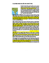 Lsvmtg - Nền văn minh Ấn Độ thời kỳ cổ trung đại và các thành tựu