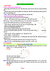 Các Dạng Toán 9 Kết Nối Tri Thức Bài 14 Cung Và Dây Của Một Cung