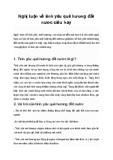 Nghị luận về tình yêu quê hương đất nước siêu hay | Ngữ văn 9