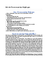 Bài văn Tả cơn mưa lớp 5 Ngắn gọn - Tiếng việt 5